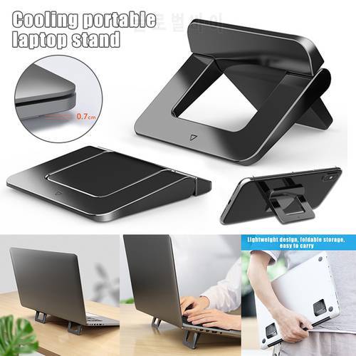 High Quality 1 Pair Mini Portable Invisible Laptop Holder Adjustable Cooling Stand for Desk Notebook Support Dropshipping
