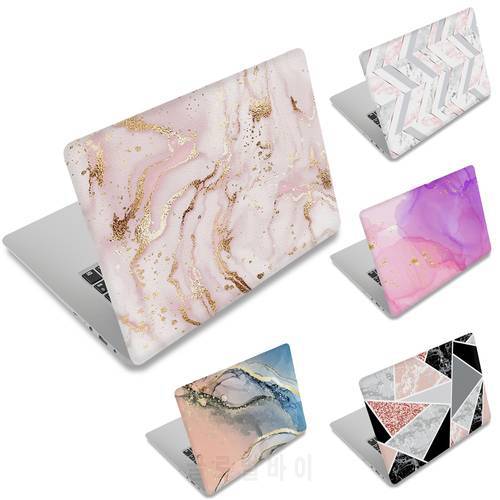 Laptop Sticker 15.6 skin DIY Marble 15.6 Notebook Cover Decal Skins14 15.6 inch for MacBook Air Pro 13/HP/DELl/Lenovo