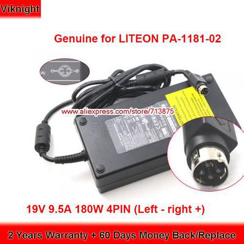 Genuine PA-1181-02 19V 9.5A AC Adapter 180W Charger for Msi MS-AC32 AE1111 with 4 PIN Tip Power Supply
