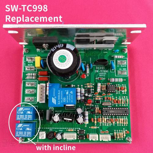 Replacement SW-TC998 CD-TC998 Treadmill Mainboard lower Control board power supply board Controller Circuit board LCB / incline