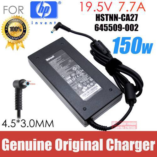 Genuine 19.5v 7.7a 150w ac power adapter for Hp TPN-DA03 775626-003 776620-001 ZBOOK 15 G3 G4 Laptop Adapters TPN-DA03 A150A05AL