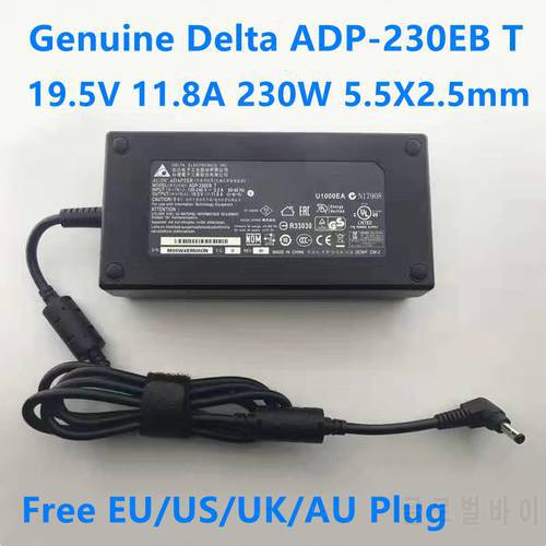 Original Delta ADP-230EB T 19.5V 11.8A 230W 5.5x2.5mm AC Power Supply Adapter For MSI 1762 GT70 16F4 16F3 Gaming Laptop Charger