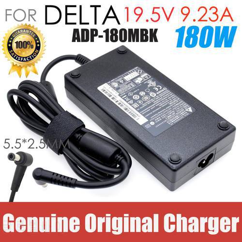 Genuine A15-180P1A 19.5V 9.23A 180W Power AC Adapter ADP-180MB 180A005L For CLEVO N850HP6 N870HP6 For MSI GS63VR adapter charger