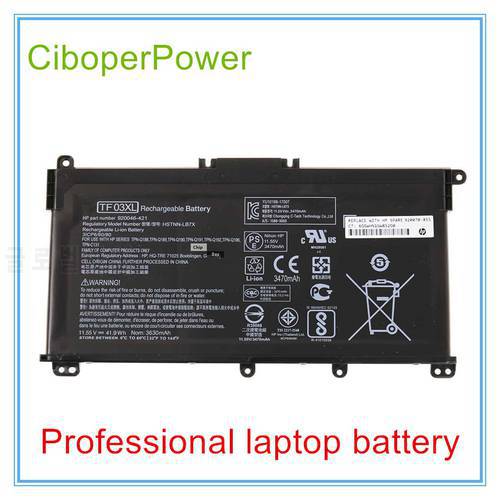 Original Laptop Battery for TF03XL 920070-855 HSTNN-LB7X 41.9WH
