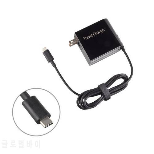 65W Type C AC Wall Charger Adapter For Lenovo ThinkPad X1 Tablet Yoga 5 Pro 5V 2A 9V 2A 12V 2A 15V 3A 20V 3.25A Power Adapter