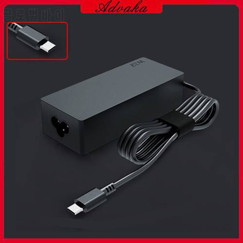 20V 3.42A 65W Type-C AC Adapter USB-C Power Charger For Lenovo ThinkPad T480 T480s T490 T490s T495 T495s T580 T590 Notebook