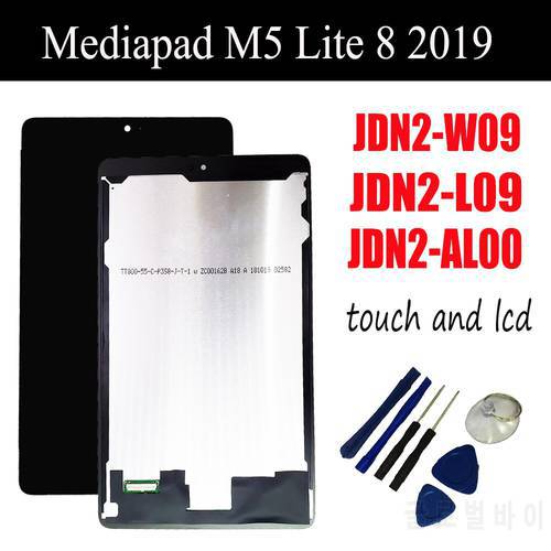 For Huawei Mediapad M5 Lite 8 2019 JDN2-W09 JDN2-AL00 JDN2-L09 LCD Display Touch Screen Digitizer Assembly