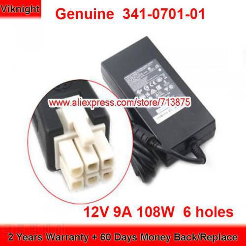 Genuine 341-0701-01 FA110LS1-00 AC Adapter 12V 9A for 4321 ROUTER ISR 4321/K9 PWR-4320 PWR-4320-AC ISR4321 Molex 6 Pins Tip