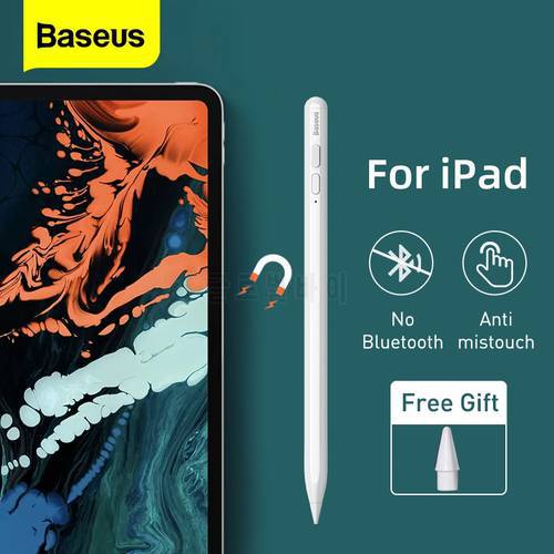 Baseus Tablet Stylus Pen For Apple iPad pro 11 12.9 2020 Air Mini 5 Anti-mistouch ipad Pen for Apple Pencil 2 1 iPad Pen Pro