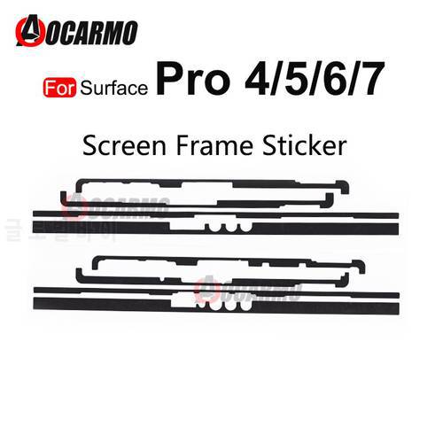 For Microsoft Surface Pro 4 5 6 7 Pro3 Pro4 Pro5 Pro6 Pro7 Book 1 2 Book3 Adhesive LCD Display Screen Frame Glue Tape Sticker