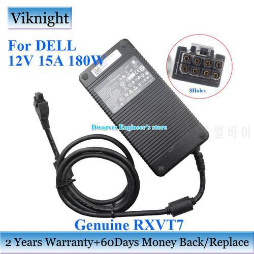Genuine F180PU-00 RXVT7 12V 15A 180W AC Adapter Charger For Dell OPTIPLEX 745 755 760 USF 755 760 Laptop Power Supply