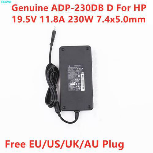 Genuine 19.5V 11.8A 230W ADP-230DB D PA-1231-08HT AC Adapter For HP OMEN 17 EliteBook 8750w 8760w Mobile Workstation Charger