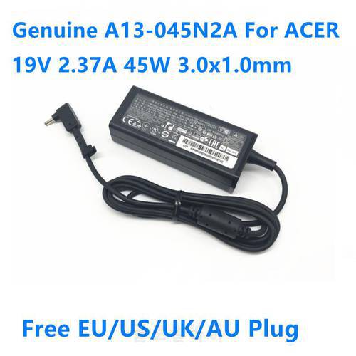 Genuine PA-1450-26 A13-045N2A 19V 2.37A 3.0x1.0mm AC Adapter Charger For ACER Aspire V3-371 SWIFT 3 SF314 R5 S5 Laptop Adapter