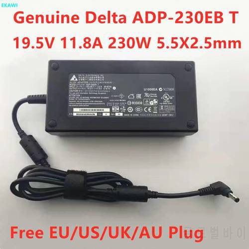 Original Delta ADP-230EB T 19.5V 11.8A 230W 5.5x2.5mm AC Adapter For MSI GT60 GT70 16F3 16F4 Gaming Laptop Power Supply Charger