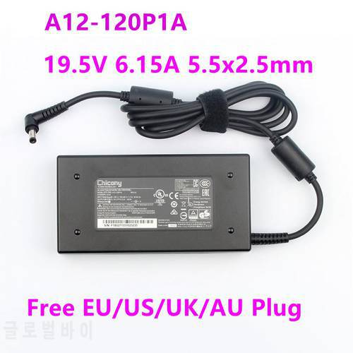 Genuine 19.5V 6.15A 120W Chicony A12-120P1A AC Adapter ADP-120MH D For MSI GE60 GE70 GP70 GS70 GS60 Gaming Power Supply Charger