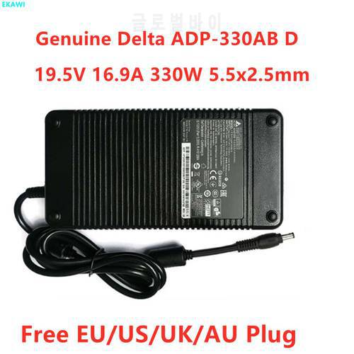 Original DELTA ADP-330AB D 19.5V 16.9A 330W 5.5X2.5mm AC DC Adapter Power Supply Charger For MSI X8ti Laptop Adapter Charger