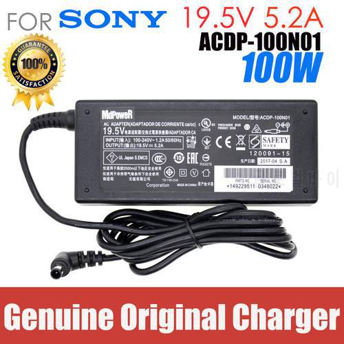 Genuine ACDP-100D01 19.5V 5.2A 101W TV AC Adapter For Sony KDL-43W800C KDL-42W706B KDL-43W809C KDL-43W755C KDL42W706B KDL43W829B