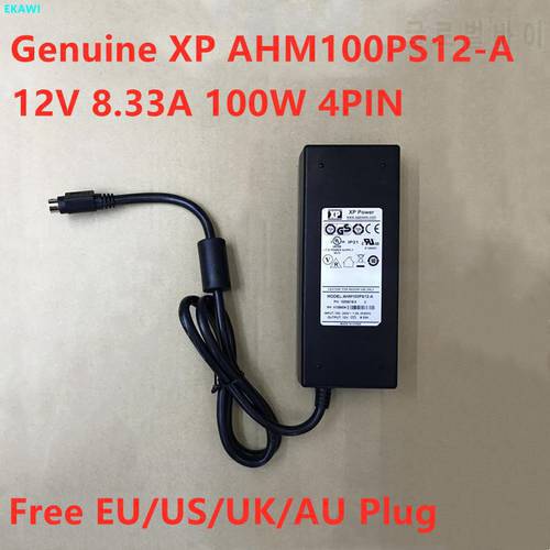 Genuine 12V 8.33A 100W 4PIN XP AHM100PS12-A 10009518-A Power Adapter Charger For Synology DS916 DS415 NSA Power Supply Charger