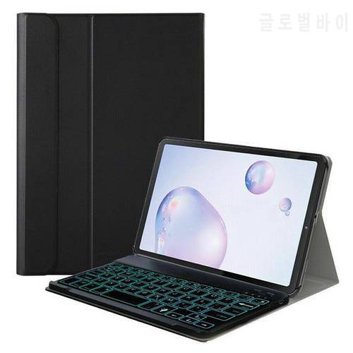 Backlit Bluetooth Keyboard Case for Samsung Galaxy Tab A 8.4 SM-T307 T307 T307U 2020 Funda Ultrathin PU Leather Stand Cover
