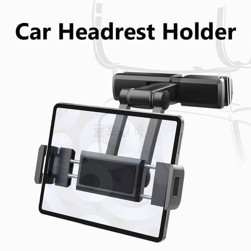 Car Tablet Stand Back Seat Headrest Tablet Phone Car Holder Stand for 5-13Inch iPhone iPad Air Mini 2 3 4 Pro 12.9 Support Mount