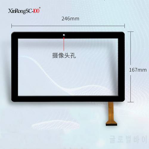 New touch screen For 10.1 inch BDF-M107 BDF M107 Tablet Panel Digitizer Glass Replacement