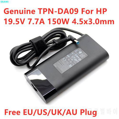 Genuine TPN-DA09 19.5V 7.7A 150W TPN-CA11 AC Adapter For HP ZBOOK 15 G3 G4 PAVILION 15 OMEN NOTEBOOK 17T Laptop Power Charger