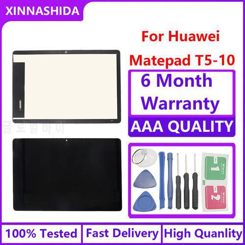For Huawei MediaPad T5 10 AGS2-L09 AGS2-W09 AGS2-L03 AGS2-W19 LCD Display Touch Digitizer Screen Assembly+Free Tools