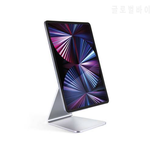 Magnetic Stand For iPad, Aluminum Tablet Holder Adjustable Desktop Stand Holder For Apple iPad Pro 11/12.9/iPad Air