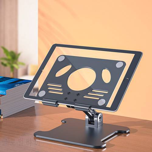 Tablet Stand Aluminum Adjustable Stand Desk Foldable Holder Dock For IPad Pro 12.9 11 10.2 Air Mini 2021 Samsung Xiaomi Huawei