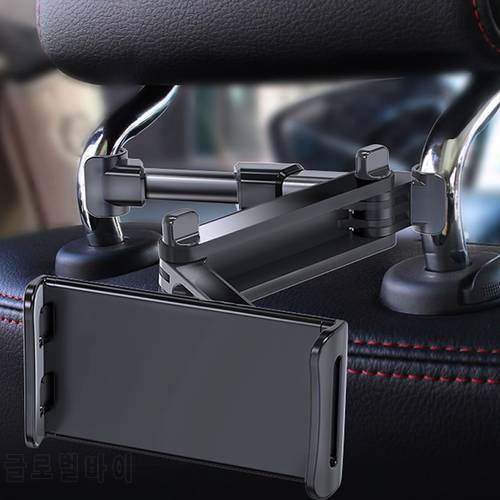 360 Degree Rotating Tablet Stand for iPad Car Pillow Mobile Phone Holder Tablet Stand Back Seat Headrest Mount Bracket 5-11 Inch