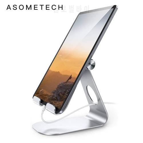 Metal Adjustable Tablet Holder For iPad Pro 11 9.7 10.5 12.9 Air Mini 4 3 2 Kindle Phone Holder Tablet Stand For Samsung Xiaomi