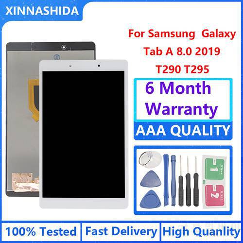 AAA+NEW LCD For Samsung Galaxy Tab A 8.0 2019 T290 T295 SM-T290 SM-T295 LCD Display Touch Screen Digitizer Assembly Repair Parts