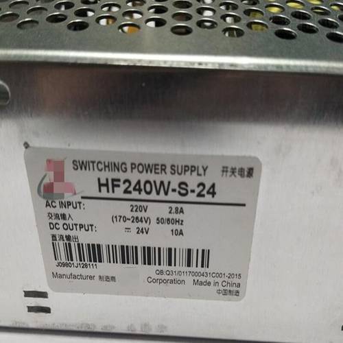 Produce HF240W-S-24 replace HF200W-S-24 DC24V 10A Single output switching power surpply Power Adapter Driver