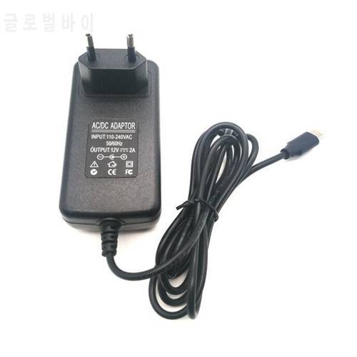 Adapter Wall Charger 12V 2A TYPE-C USB-C Port For CHUWI Hi13 Apollo SurBook Mini Surbook 12.3 inch MIX Plus Tablet PC