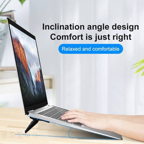 Foldable Stand Adjustable Tablets Notebook Desktop Cooling Holder Bracket 2Pcs