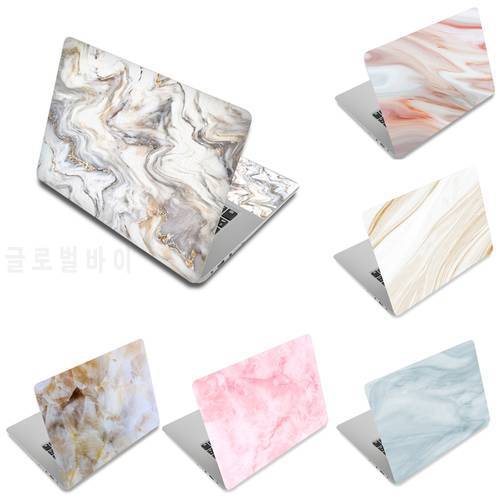 Laptop Sticker Decal Skin Marble Laptop Skin Notebook Stickers For 14 15 15.6 16 17.3 inch Macbook Lenovo HP Asus Acer DELL