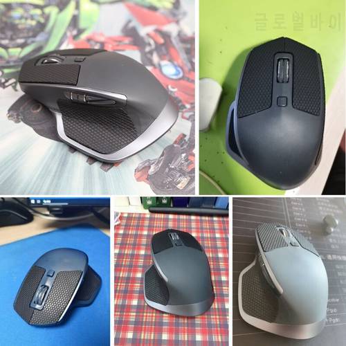 H7JA Mouse Skates Side Stickers Superlight Wireless Without Mouse for logitech MX Master 2S Mouse Black