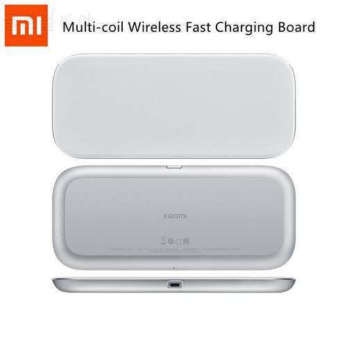 Xiaomi Multi-coil Wireless 20W Max Fast Charging Board Support 3 Devices Compatible Recharge With 120W Charger and 6A Cable