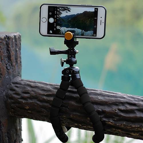 New Flexible Tripod Stand Gorilla Mount Monopod Holder Octopus For GoPro Camera for Mobile phone, tablet