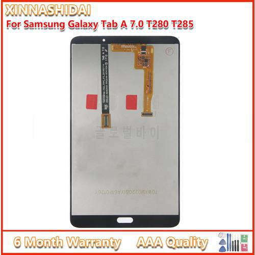 For Samsung Galaxy Tab A 7.0 (2016) SM-T280 T280 T285 LCD Display Touch Panel Screen Glass Digitizer Assembly Replacement