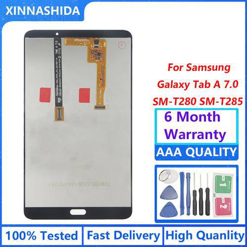 7.0&39&39NEW For Samsung Galaxy Tab A 7.0 T280 T285 LCD Display Touch Panel Screen Glass Digitizer Assembly Replacement Repair Parts