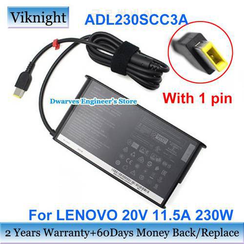 230W ADL230SCC3A 20V 11.5A AC Adapter Charger For Lenovo THINKPAD Y900 Y910 Y920 Y7000P Y9000K P71 R720 Y50-70 LEGION 7 15IMH05
