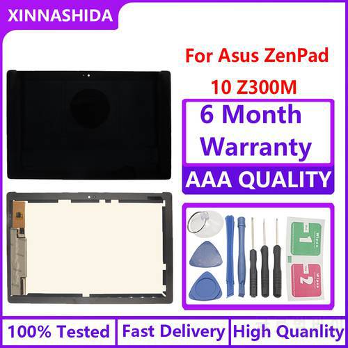 For Asus ZenPad 10 Z300M P00C Z300CNL P01T Z301ML Z301MFL Z300C LCD Display Assembly Touch Screen Repair Replacement