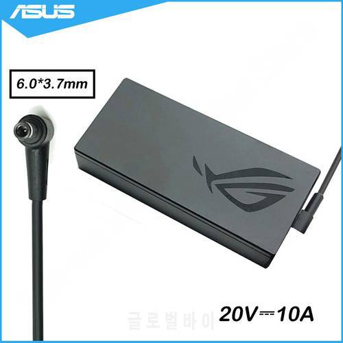 20V 10.0A 200W 6.0X3.7mm ADP-200JB D Laptop AC Adapter Power Charger For Asus A15 2021 F15 2021 F17 2021 FX516PR FX516PM G15