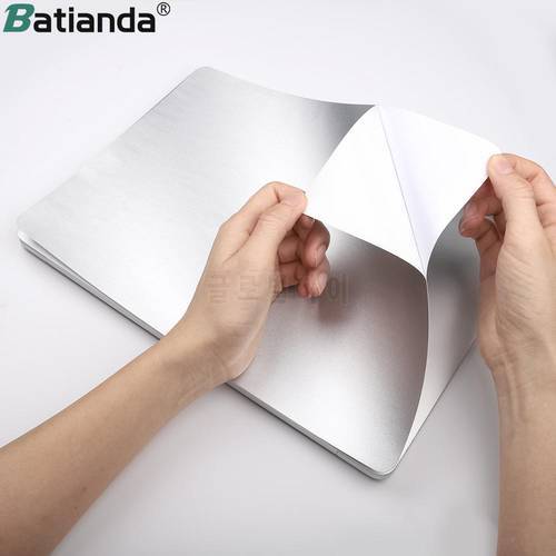 Batianda Silver Full Body Laptop Skin Sticker Compatible with New MacBook Pro Touch Bar Air Pro Retina 13 15 16 A1932A2179 A2251