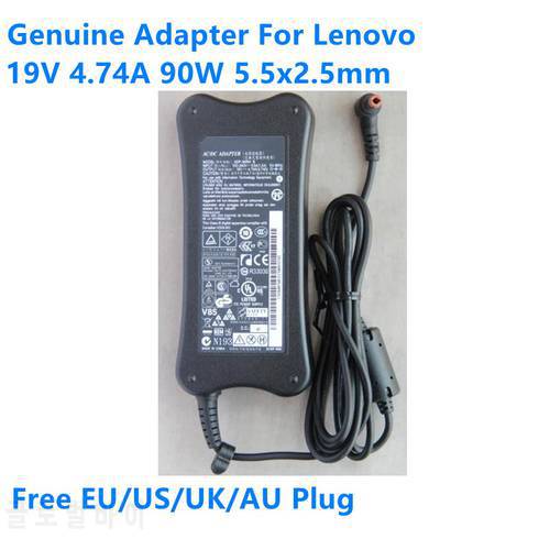 Genuine 19V 4.74A 90W ADP-90RH B PA-1900-52LC Power Supply AC Adapter For Lenovo Y430 B450 Y510 Y530 U400 Laptop Power Charger