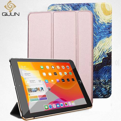 Case For Samusng Galaxy Tab A 9.7 inch SM-T550 SM-T555 P550 P555 Flip Trifold Stand Case PU Leather Full Smart Auto Wake Cover