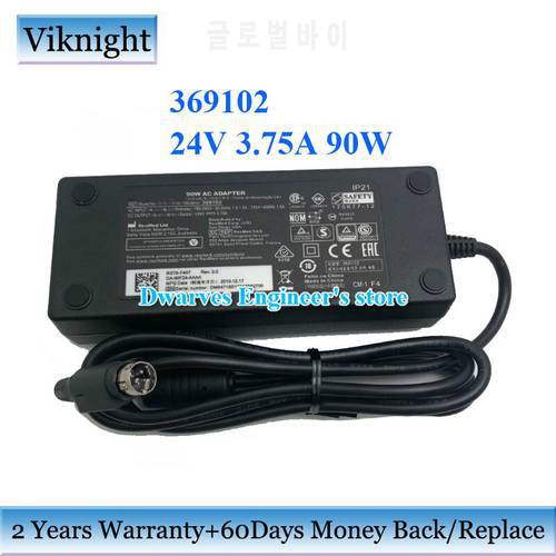 Genuine 369102 24V 3.75A AC Adapter 90W For Resmed S9 SERIES CPAP IP21 Machines Power Supply