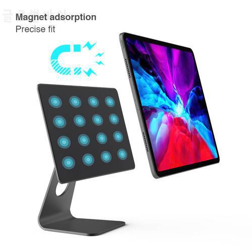 Strong Magnetic Tablet iPad Stand For iPad Pro 12.9 Stand Holder 360° Free Rotation Adjustable Tablet Stand for iPad 11 iPad Air