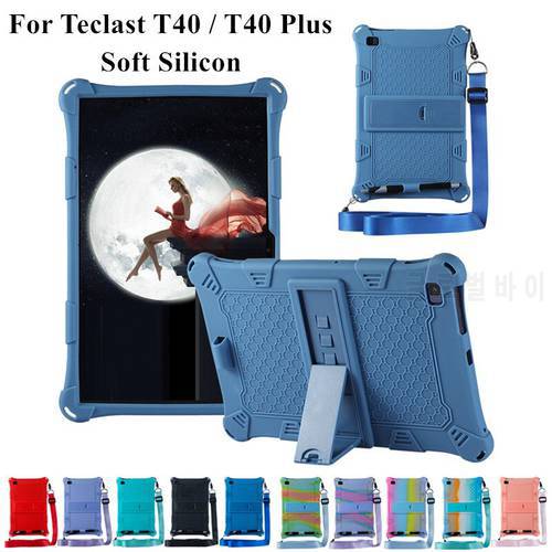 Case for Teclast T40 T40 Plus,Soft Silicon Tablet Cover Case for Telcast T40 Plus 10.4 inch 2021 Stand Protect Shell